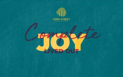 Complete Joy Lived Out | Anthony Watson